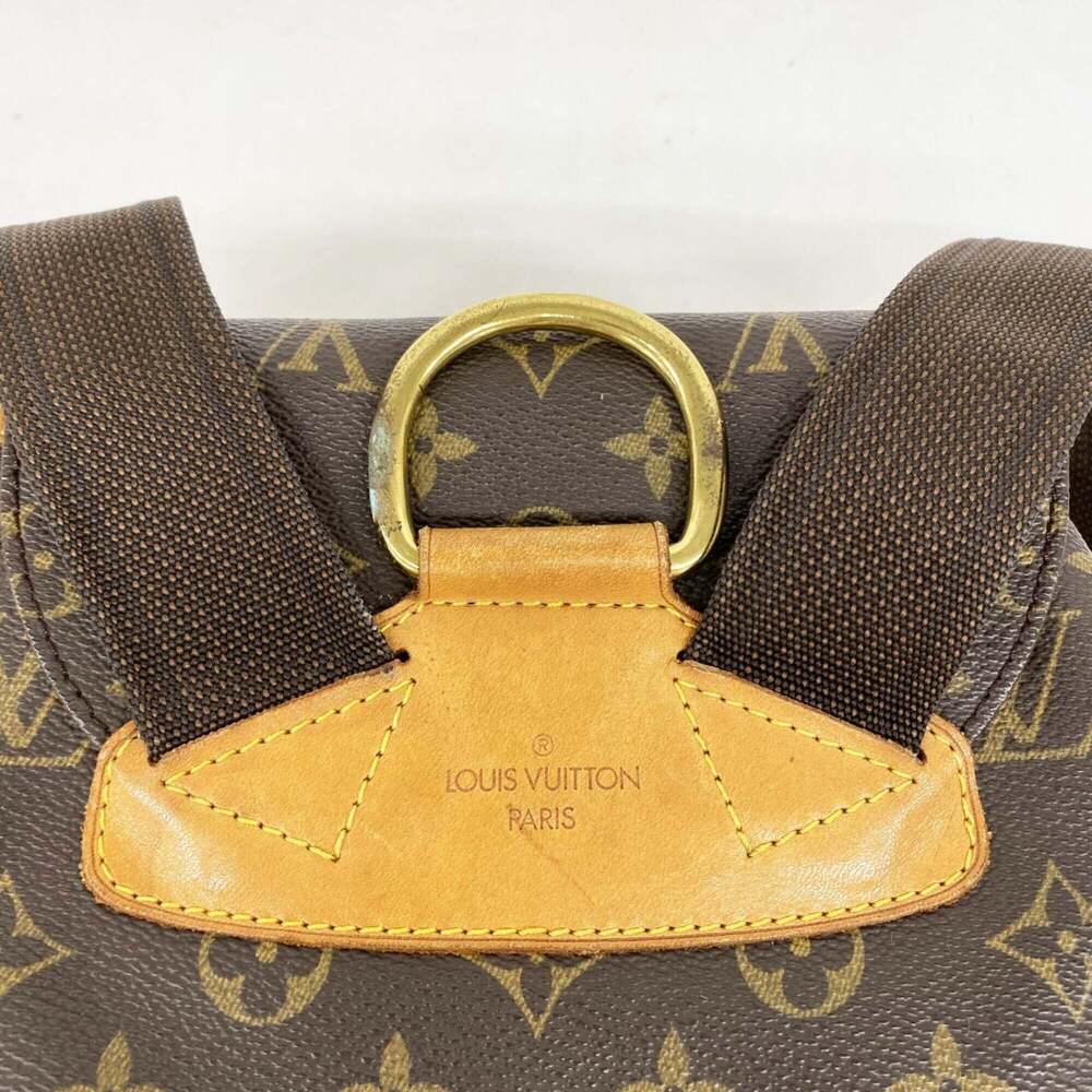 LOUIS VUITTON Brown Monogram Backpack - Picture 15 of 16